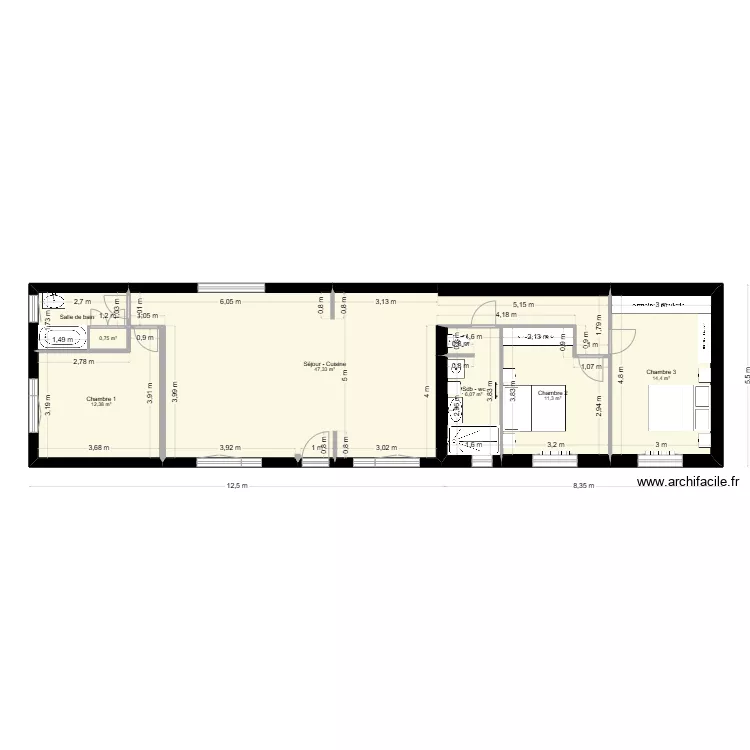 Plan projet Canard v3. Plan de 