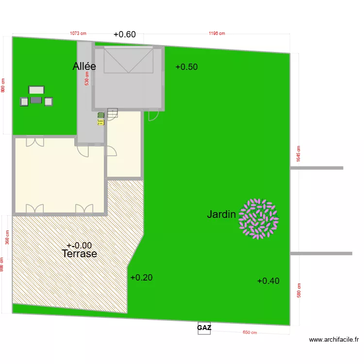 Eddy gigi. Plan de 6  et 509 m²