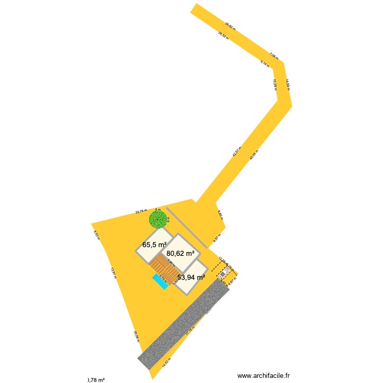 gruson. Plan de 0 pièce et 0 m2