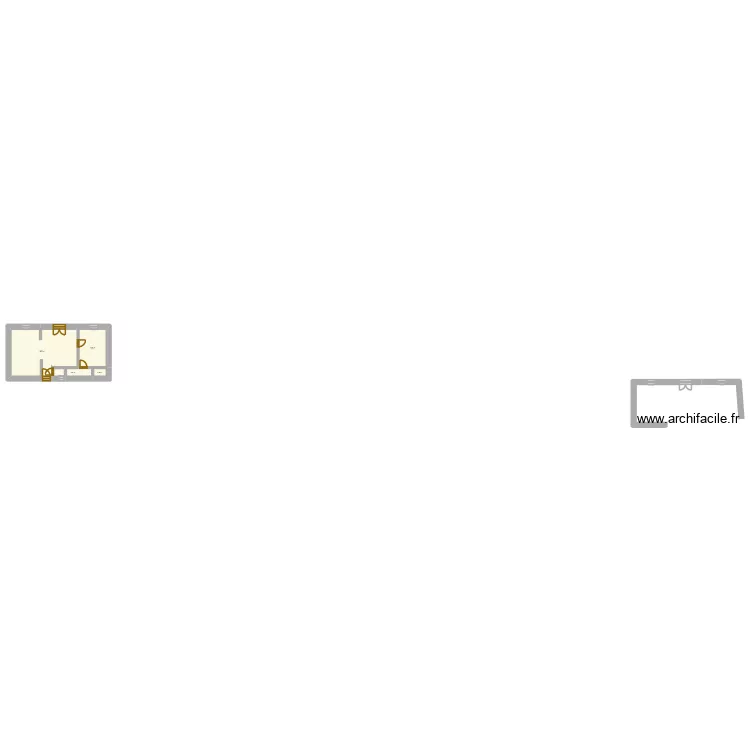2TNE. Plan de 4 Pièces et 59 m²