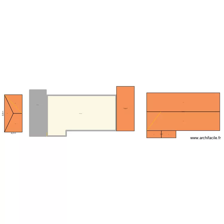 pl1 garnier. Plan de 2 et 179 m² pl1 garnier. Plan de 2 et 179 m²