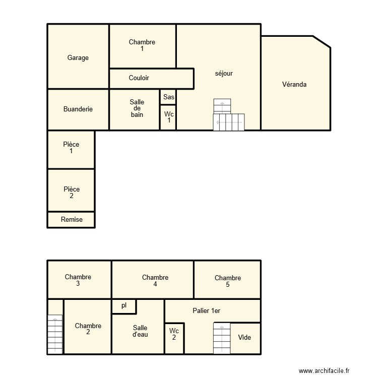 LOCTUDY LESAEC. Plan de 0 pièce et 0 m2