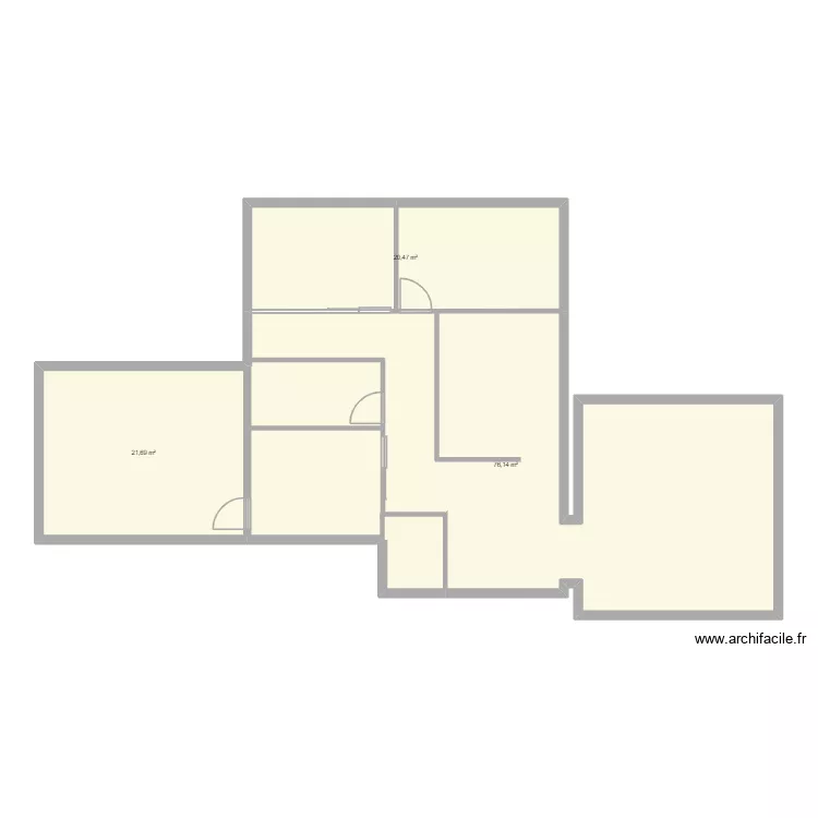 MAISON 2. Plan de 3  et 118 m²
