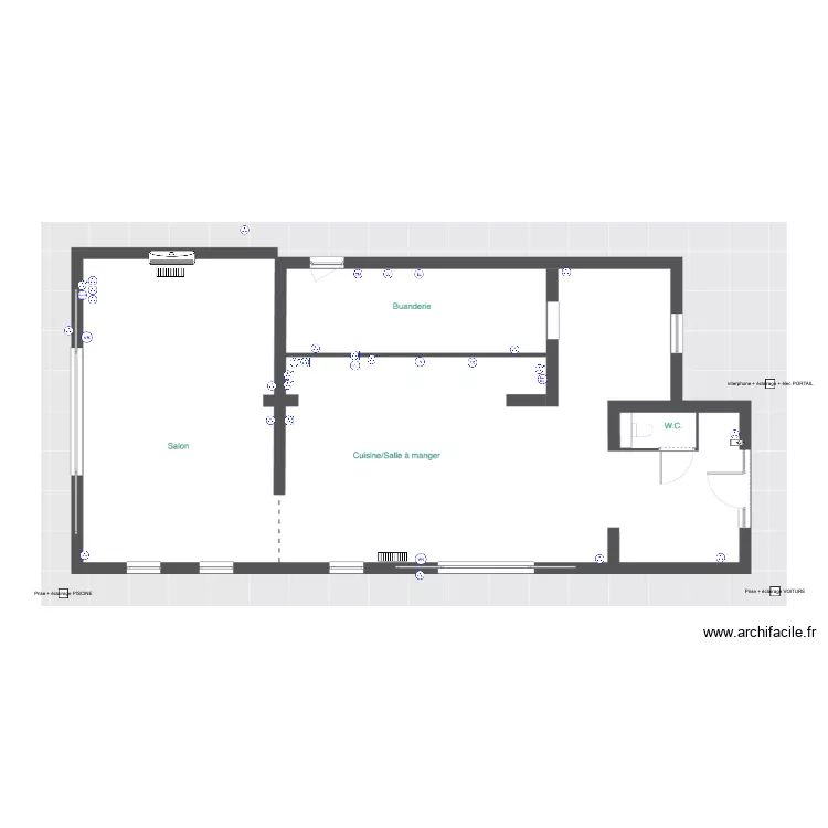 Electricit&eacute; RDC. Plan de 