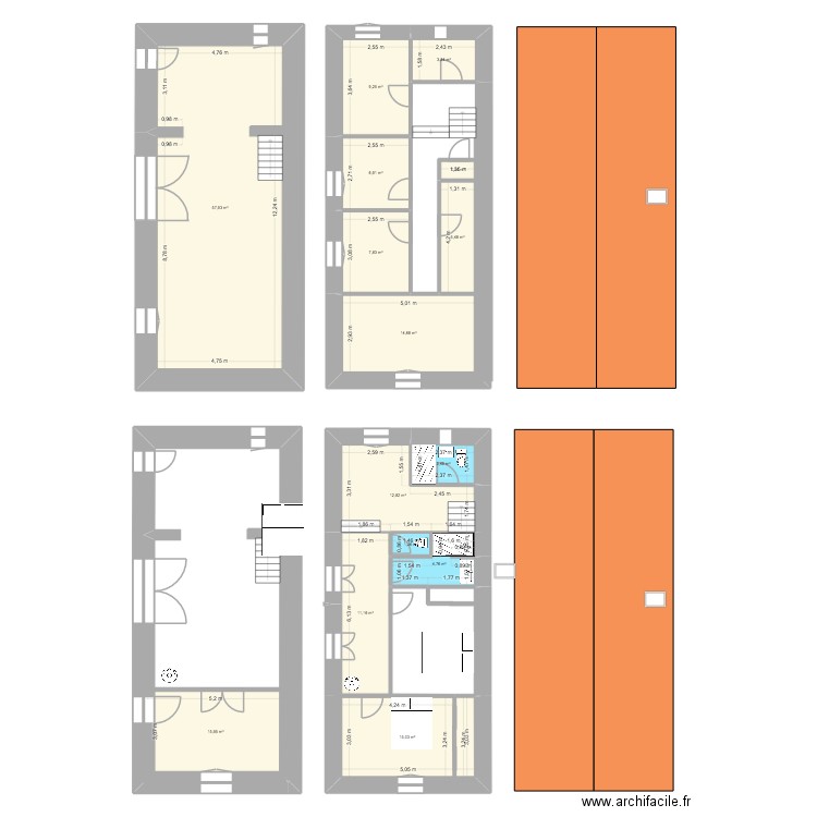 HP2026 V2. Plan de 15 pièces et 171 m2