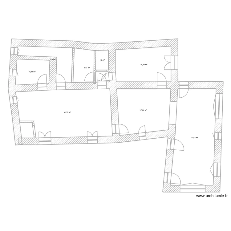 Le Villaret - RdC. Plan de 8 et 114 m² Le Villaret - RdC. Plan de 8 et 114 m²