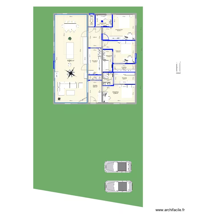 Castelginest nouveau michael meublé 3. Plan de Castelginest nouveau michael meublé 3. Plan de
