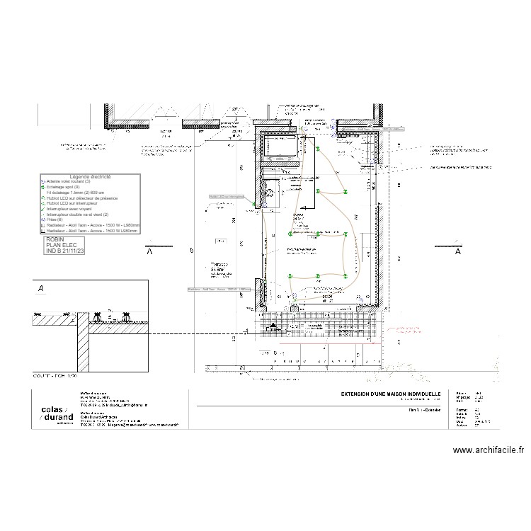 ROBIN_PLAN ELECTRICTE_R+1_GUILLAUME_BREHEC. Plan de 0 pièce et 0 m2