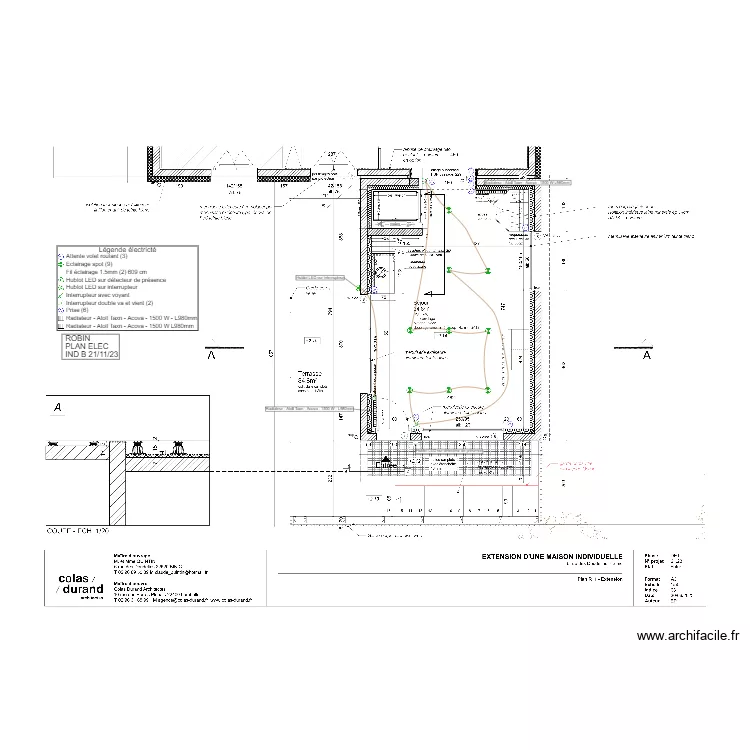 ROBIN_PLAN ELECTRICTE_R+1_GUILLAUME_BREHEC. Plan de ROBIN_PLAN ELECTRICTE_R+1_GUILLAUME_BREHEC. Plan de