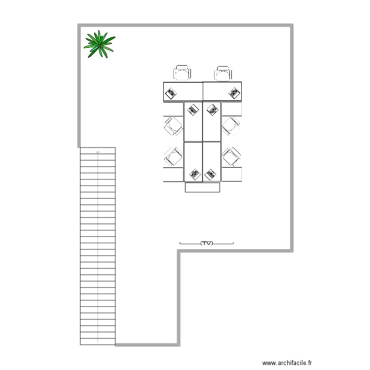 Ubic étage. Plan de 0 pièce et 0 m2