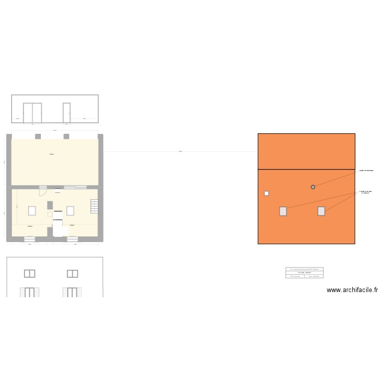 Ternand 1.2. Plan de 12 pièces et 170 m2