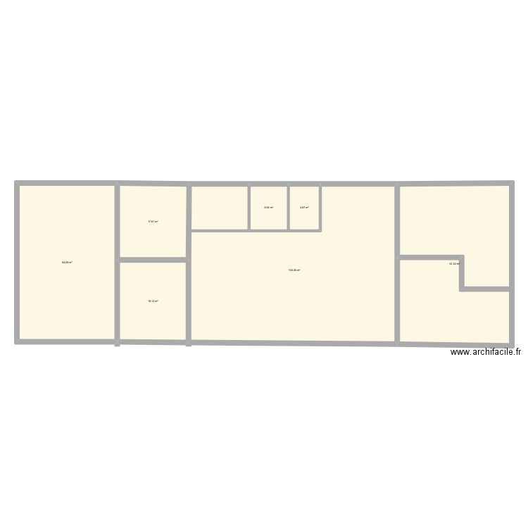 maison 3. Plan de 7 pièces et 267 m2