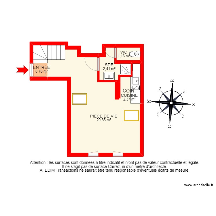 BI16569 -. Plan de 0 pièce et 0 m2