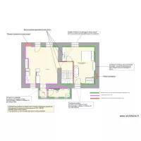 Agencement Rez-de-chauss&eacute;e Maison Cheilly Les Maranges