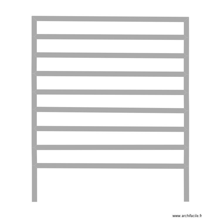 gobineau. Plan de 0 pièce et 0 m2