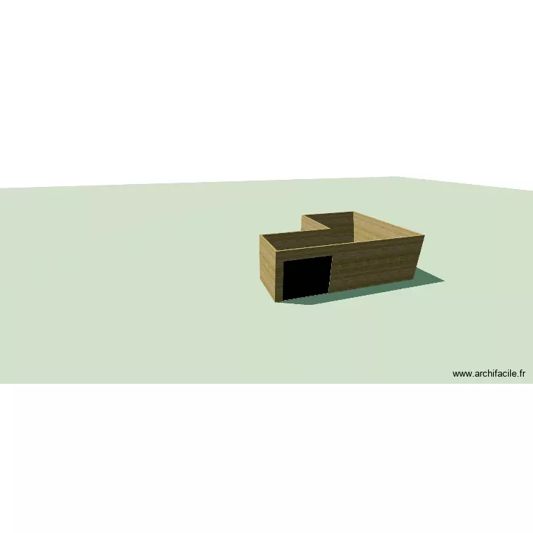 Local Poubelles. Plan de 1 Pièce et 32 m² Local Poubelles. Plan de 1 Pièce et 32 m²