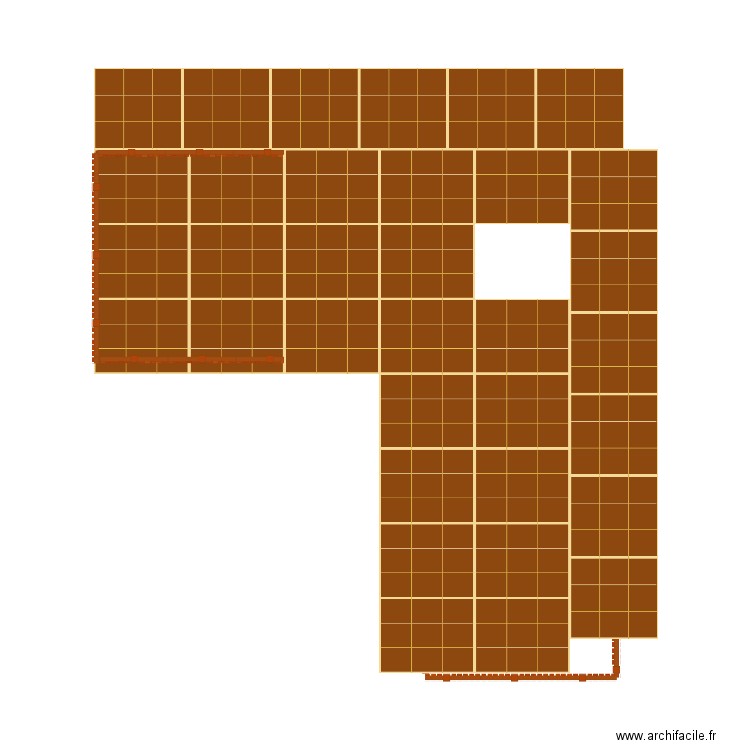 plan terrasse 1. Plan de 0 pièce et 0 m2