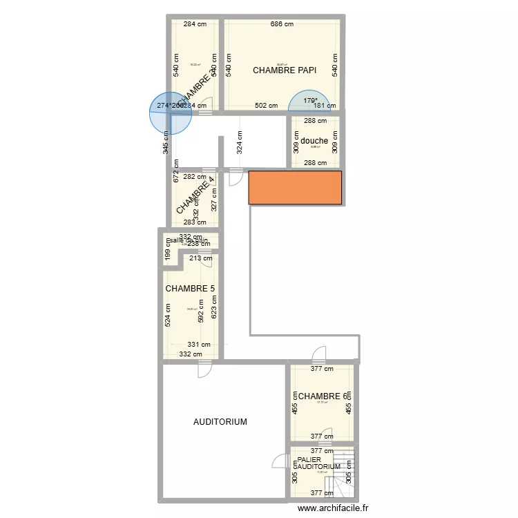MAISON PAPI NKT CAYENNE. Plan de 