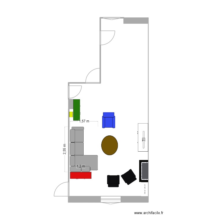 SALON. Plan de 0 pièce et 0 m2