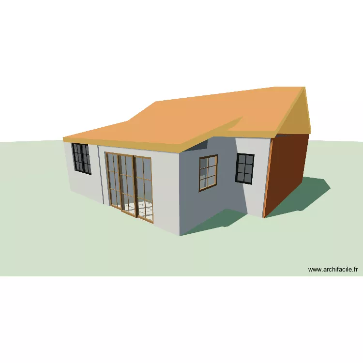 chalet17v3. Plan de 7 et 55 m² chalet17v3. Plan de 7 et 55 m²