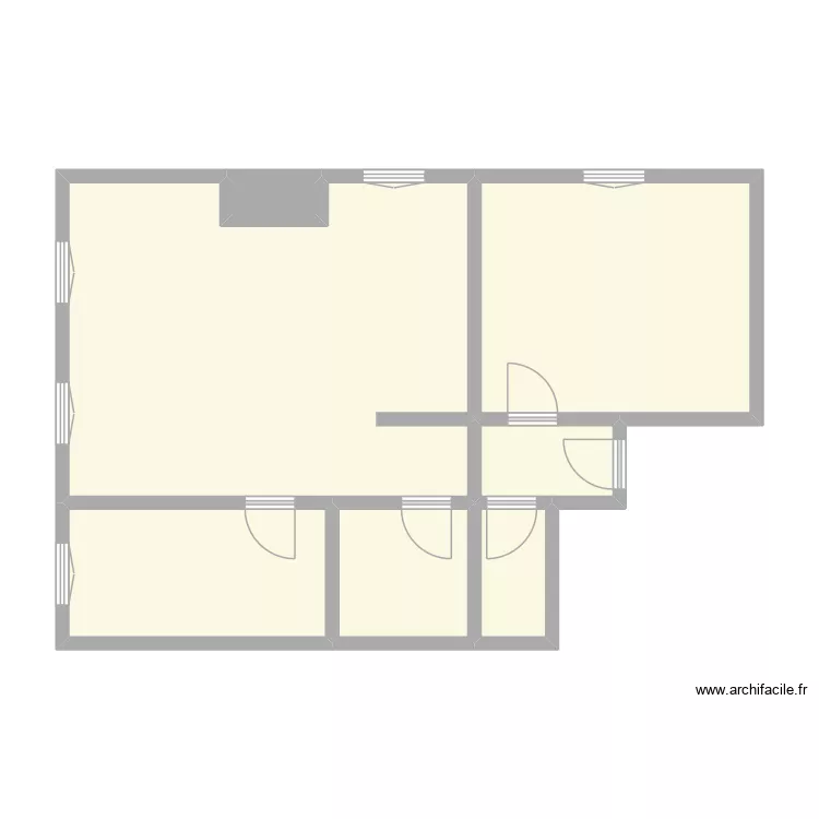 SCI PAJE - BRIONNE. Plan de 