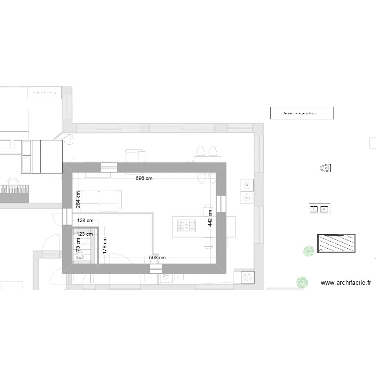 GRUSON V1. Plan de 10 pièces et 175 m2