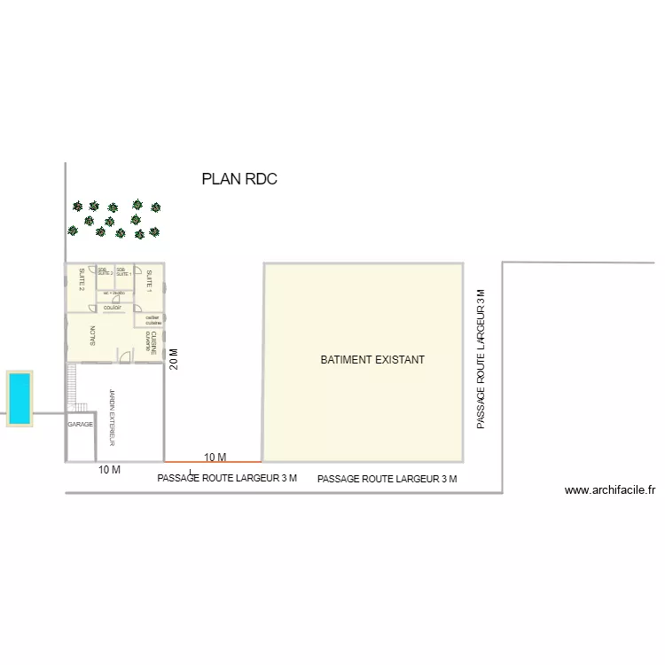 ok hammamet 20.08.24 JARDIN DEVANT. Plan de 