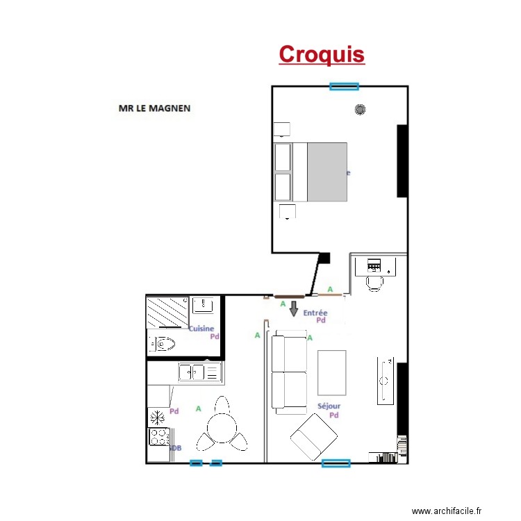227 av Wilson sans achat pièce. Plan de 0 pièce et 0 m2