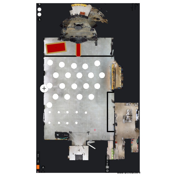 Gala Momentum 2026. Plan de 1 pièce et 15 m2