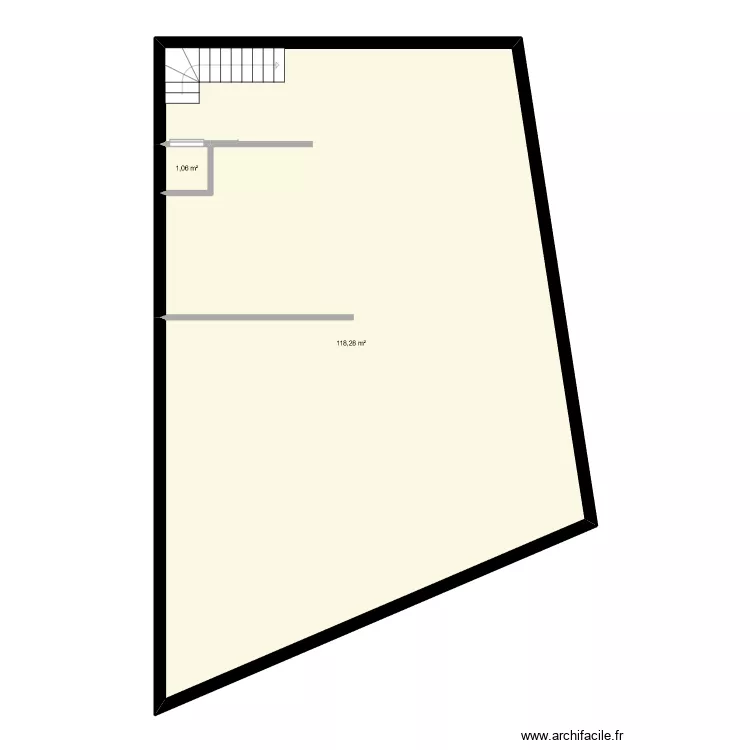 guitoune 1er. Plan de 