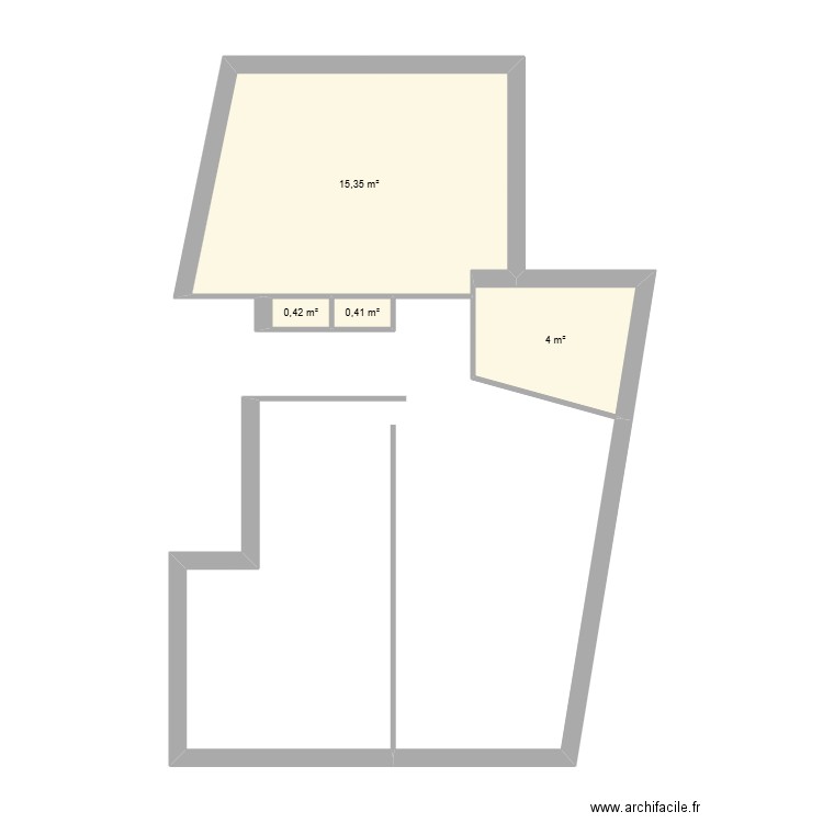 JOANNES. Plan de 4 pièces et 20 m2