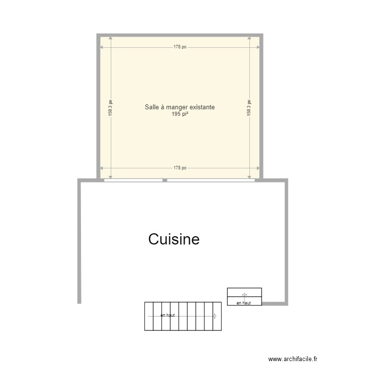 Cuisine 2024. Plan de 0 pièce et 0 m2