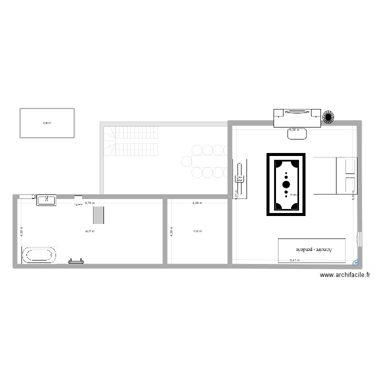 elenaaa. Plan de 7 pièces et 296 m2