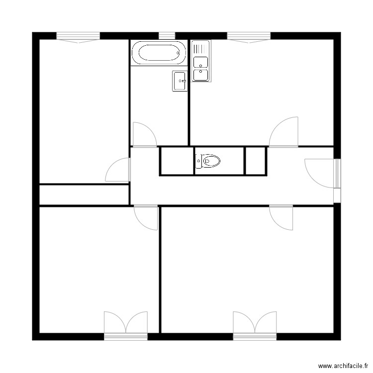 favaron. Plan de 0 pièce et 0 m2