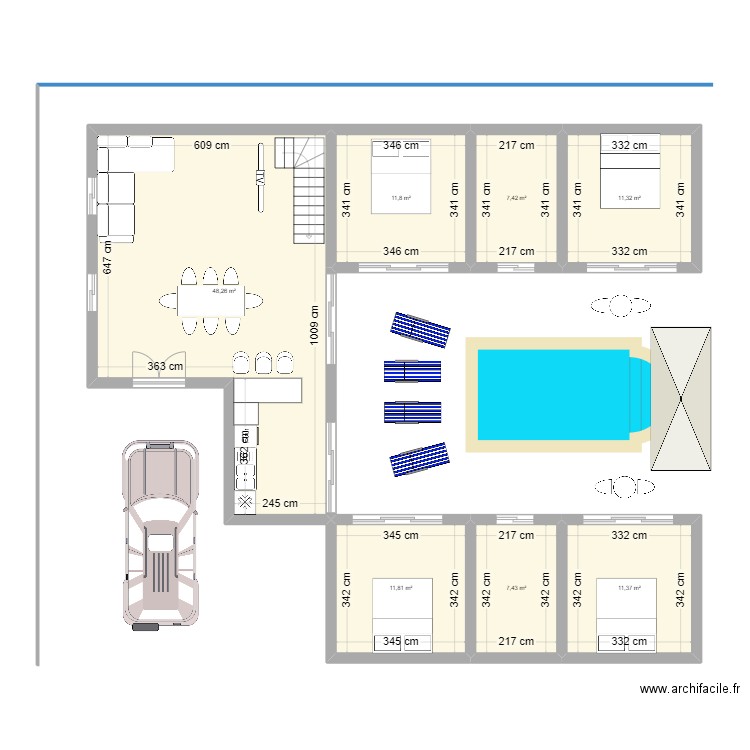 Giovanni 16 4 2024. Plan de 7 pièces et 109 m2