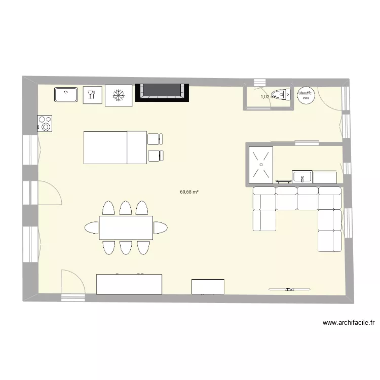 Rdc veull2. Plan de Rdc veull2. Plan de
