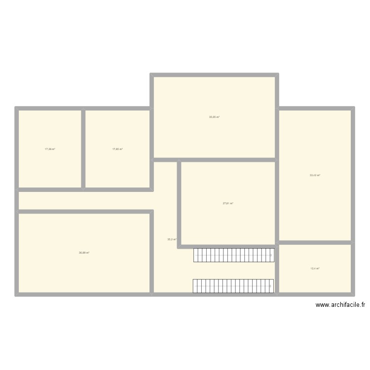 essai nouveau plan. Plan de 9 pièces et 430 m2