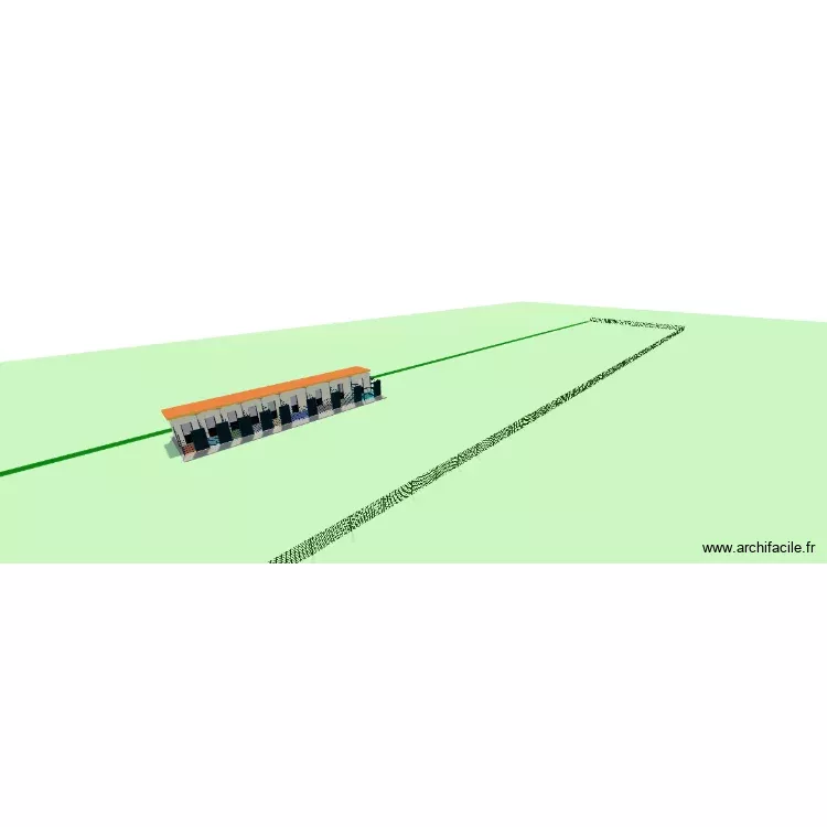 projet 9 box couleur. Plan de 17 Pièces et 113 m² projet 9 box couleur. Plan de 17 Pièces et 113 m²
