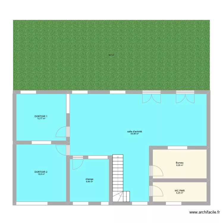PLAN VENUS V1. Plan de 