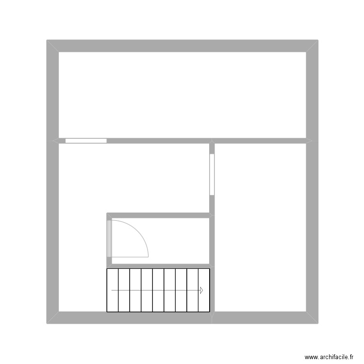 Gambier 41 1er. Plan de 4 pièces et 29 m2