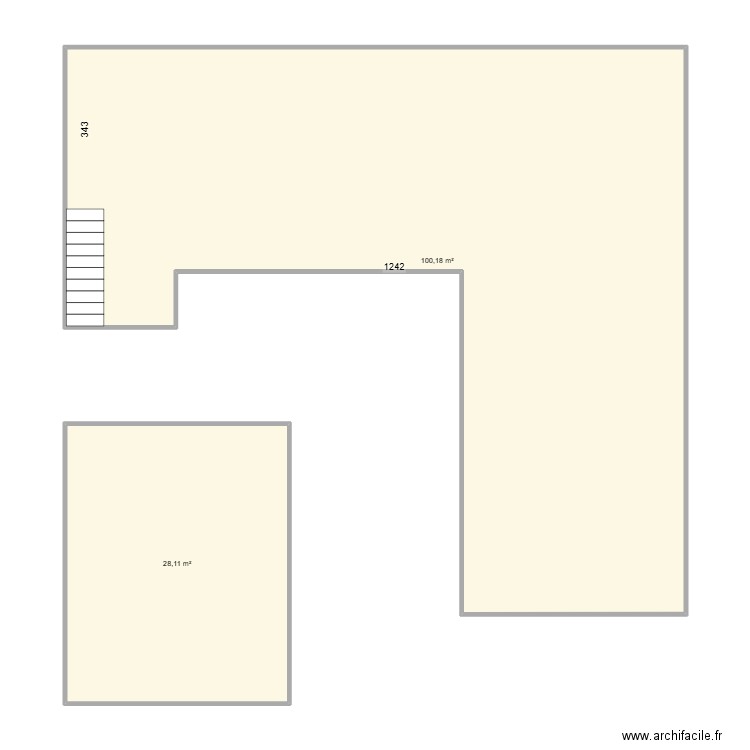 ma maison 2. Plan de 0 pièce et 0 m2