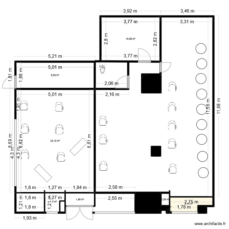 Plan apres travaux the cosy corner.. Plan de 0 pièce et 0 m2