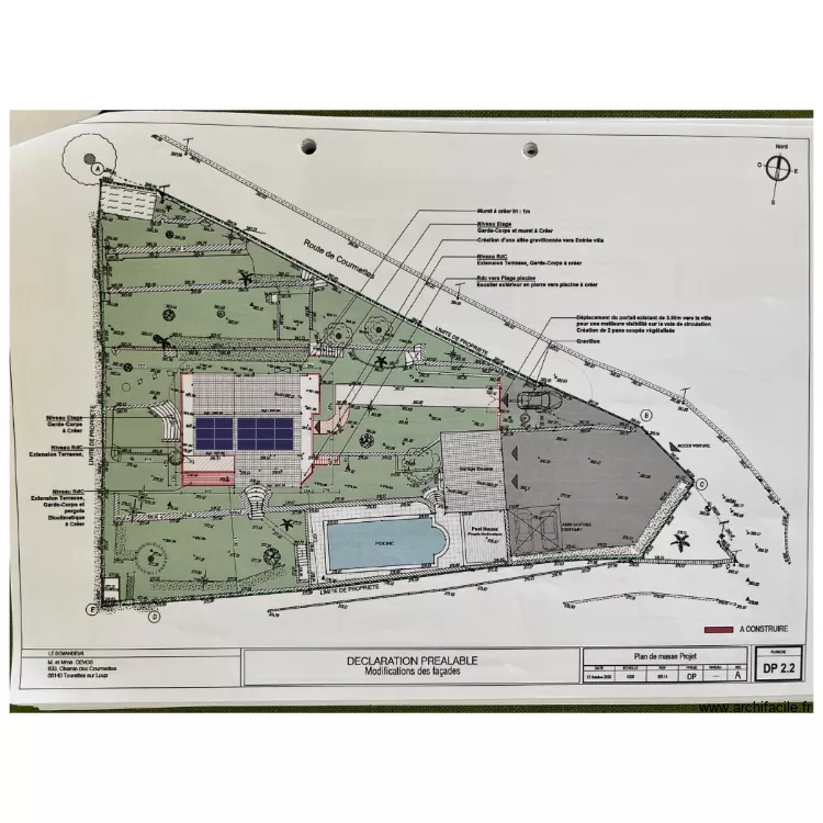 toiture devvoo. Plan de toiture devvoo. Plan de