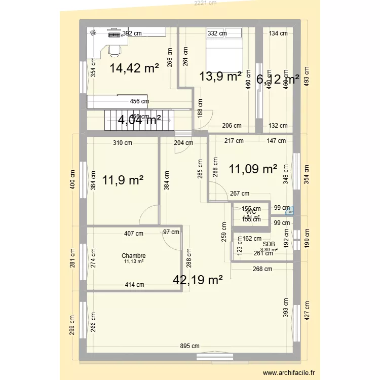extension projet 8a. Plan de 