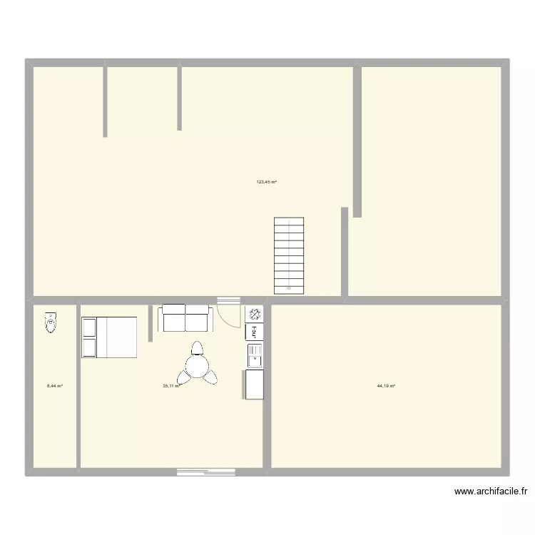 IMMEUBLE RIEU. Plan de 