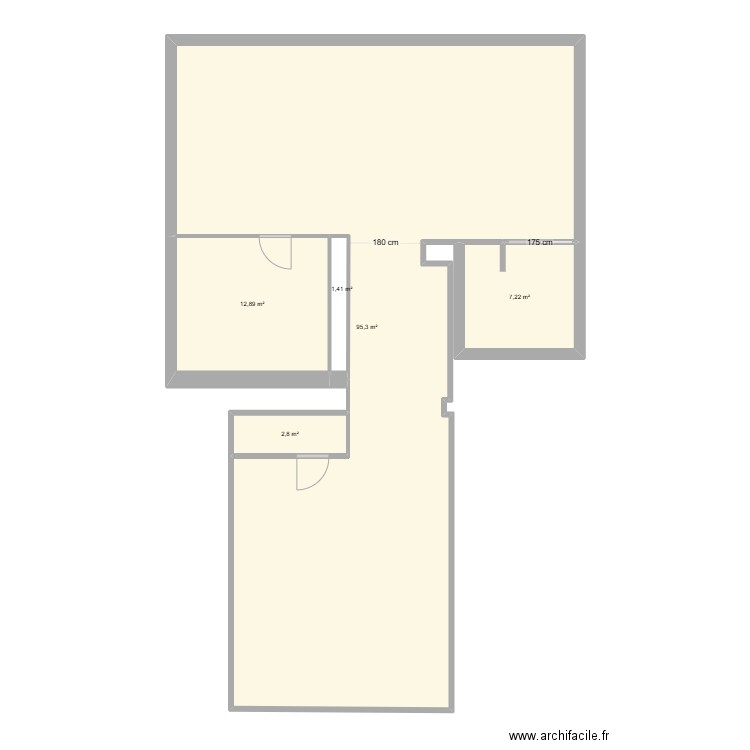 final maison. Plan de 5 pièces et 120 m2