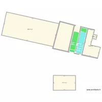 plan de masse atelier fromagerie existant + extension