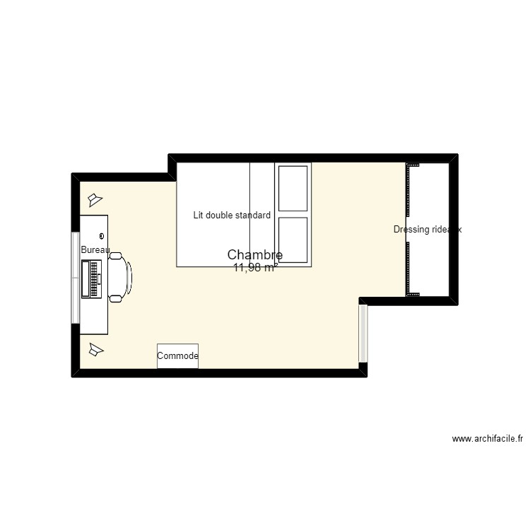 Projet Home studio. Plan de 0 pièce et 0 m2