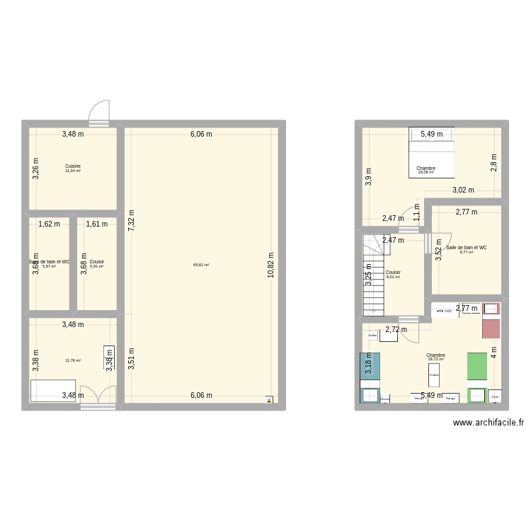 Le Domaine - Bourseul. Plan de 9 pièces et 156 m2