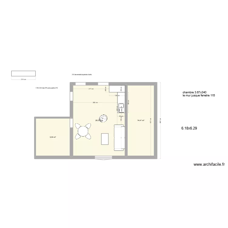 maubeuge grand. Plan de 